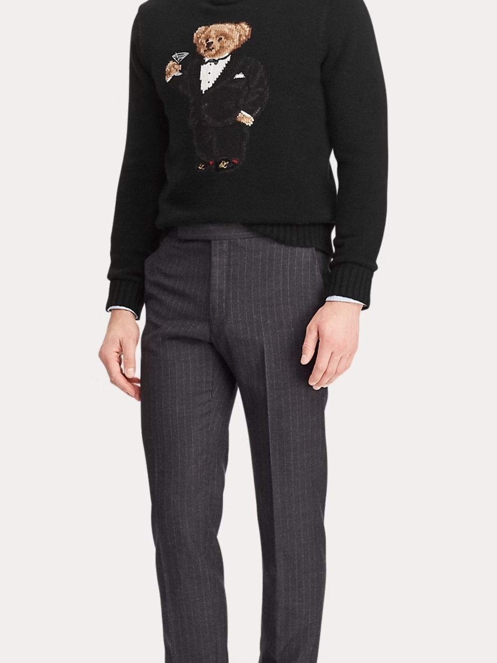 Martini Bear Wool Sweater Polo Ralph Lauren - Picture 2 of 9